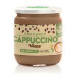 Crema spalmabile vegan al gusto di cappuccino con bevanda di avena e di riso