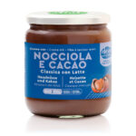 Crema spalmabile classica con nocciola, cacao e latte