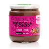 Crema spalmabile crunchy con nocciola, cacao e latte