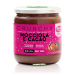 Crema spalmabile crunchy con nocciola, cacao e latte