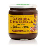 Crema spalmabile vegan nocciola e carruba, con agave