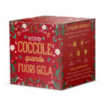 scatola tisana kore rossa con scritto coccole quando fuori gela
