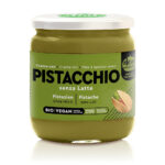 vasetto di crema al pistacchio senza latte