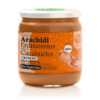 vasetto di crema di arachidi crunchy 100% solo un ingrediente