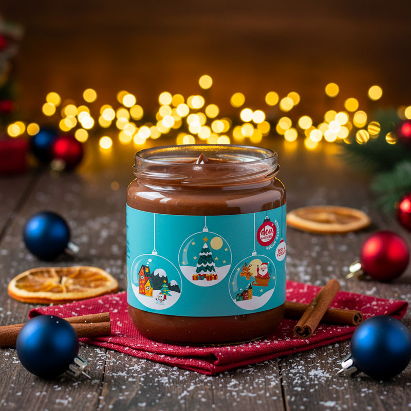 crema spalmabile vegan edizione natalizia