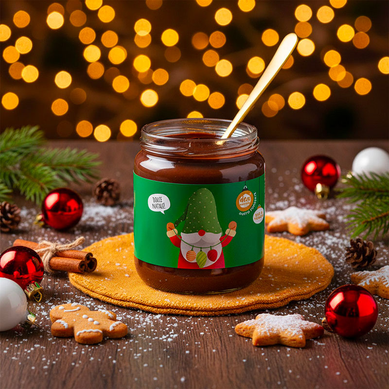 crema spalmabile fondente edizione natalizia