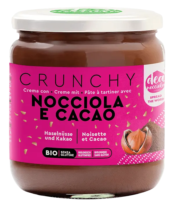 crema crunchy con nocciola e cacao box golosa