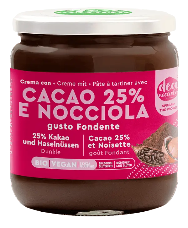 crema cacao e nocciola fondente box golosa